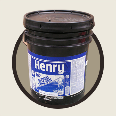 HENRY水性乳化瀝青防水塗料  SPHALT EMULSION #107